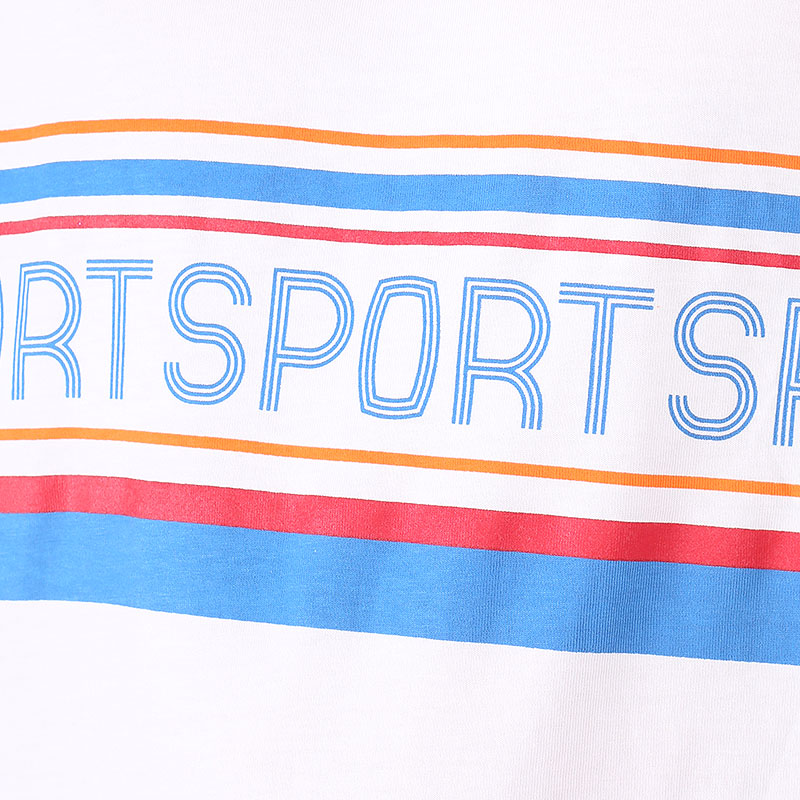 мужская белая футболка Запорожец heritage Спорт 1 Sport 1-snow white - цена, описание, фото 2